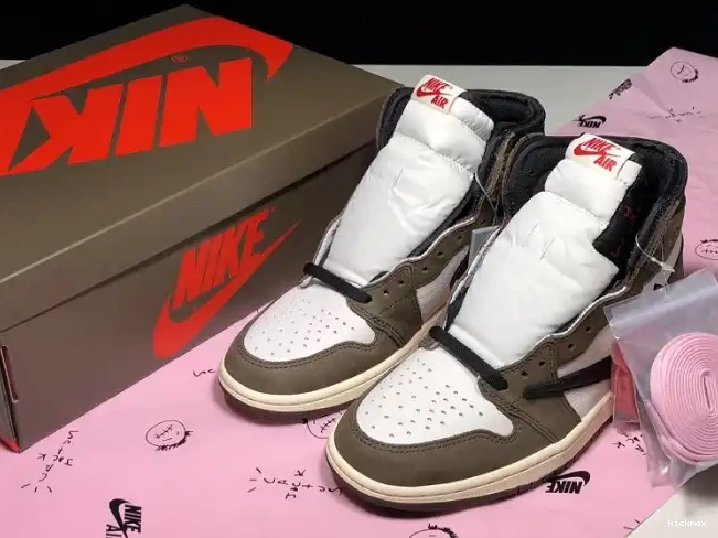 Cheap MAX Retro 1 CD4487 Scott Travis - Air 100 Jordan 'Mocha' x OG High 0621